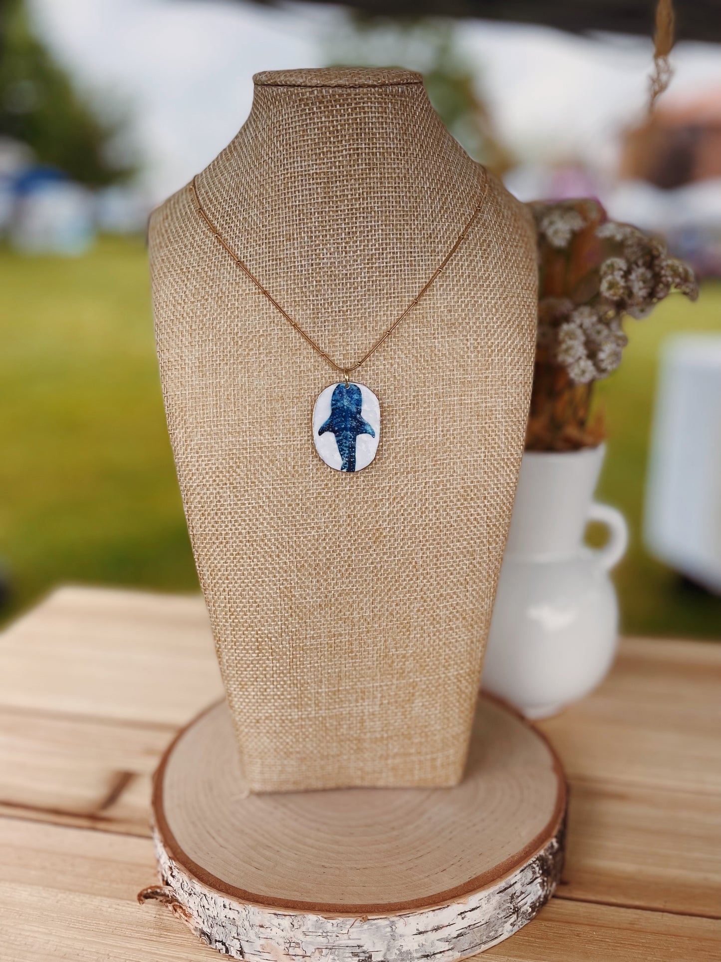 Whale Shark Knot Necklace