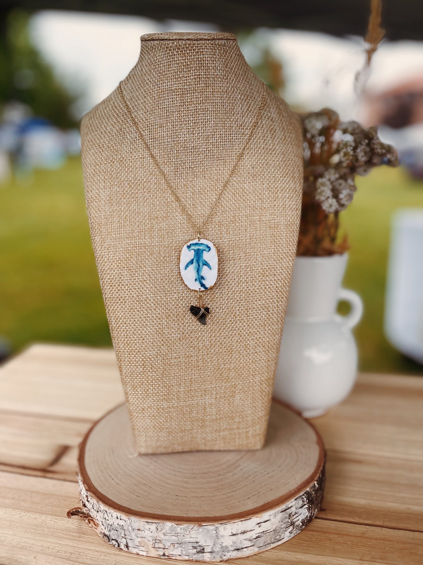 Hammerhead Drop Necklace