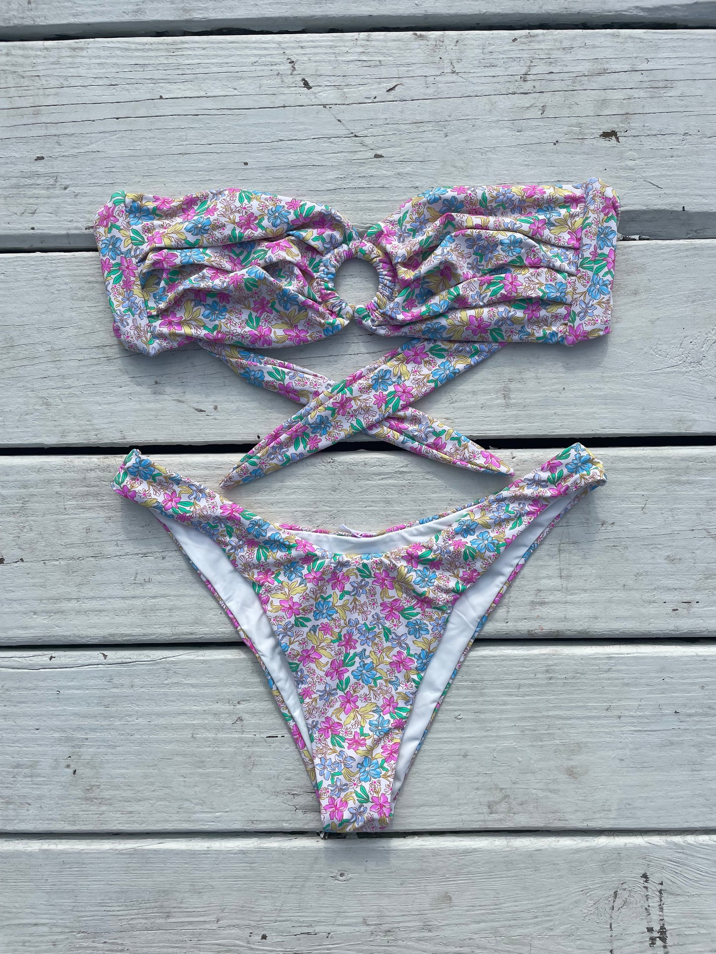 Blooming Iris Bikini Set