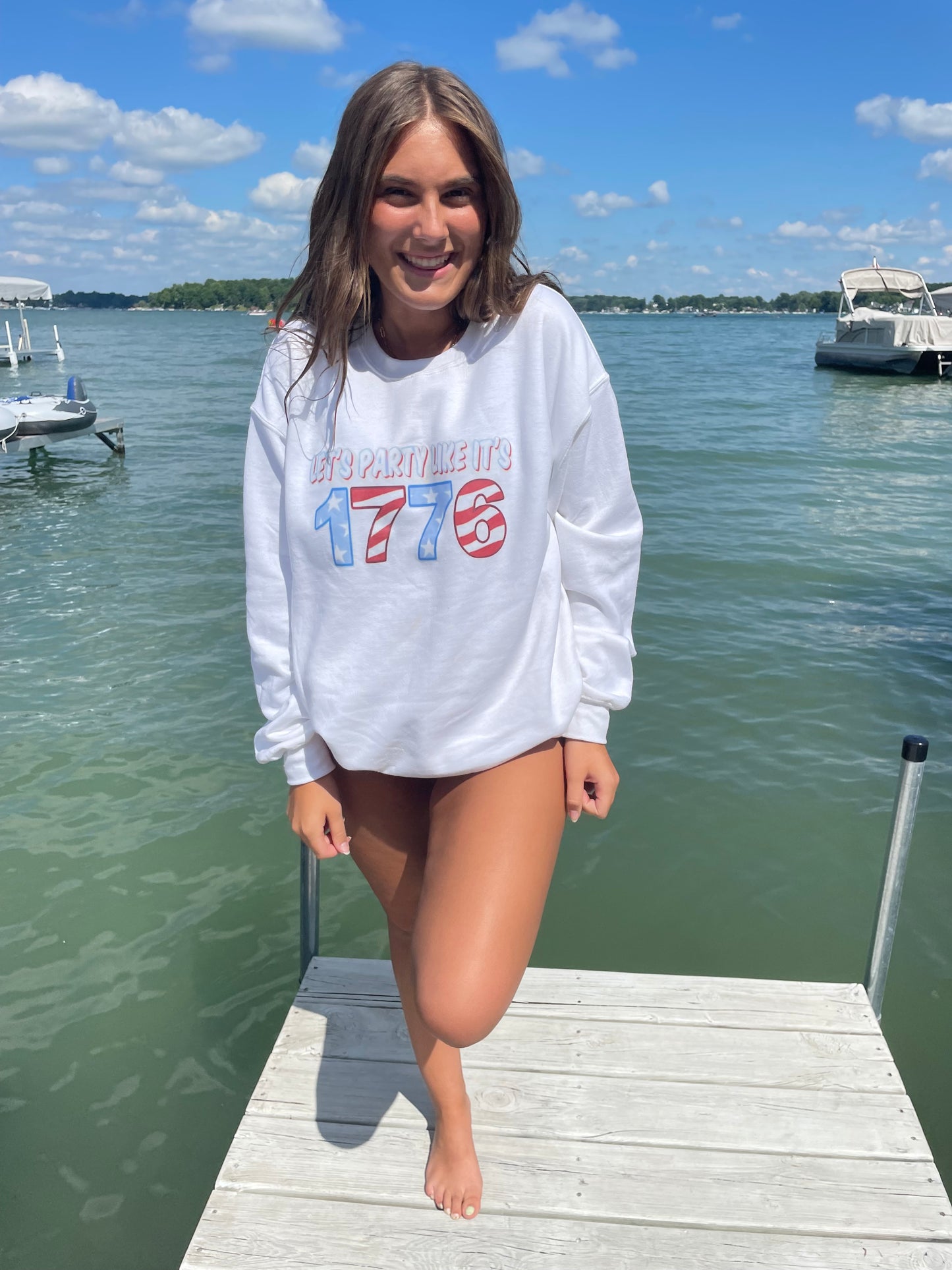 Let's Party Crewneck
