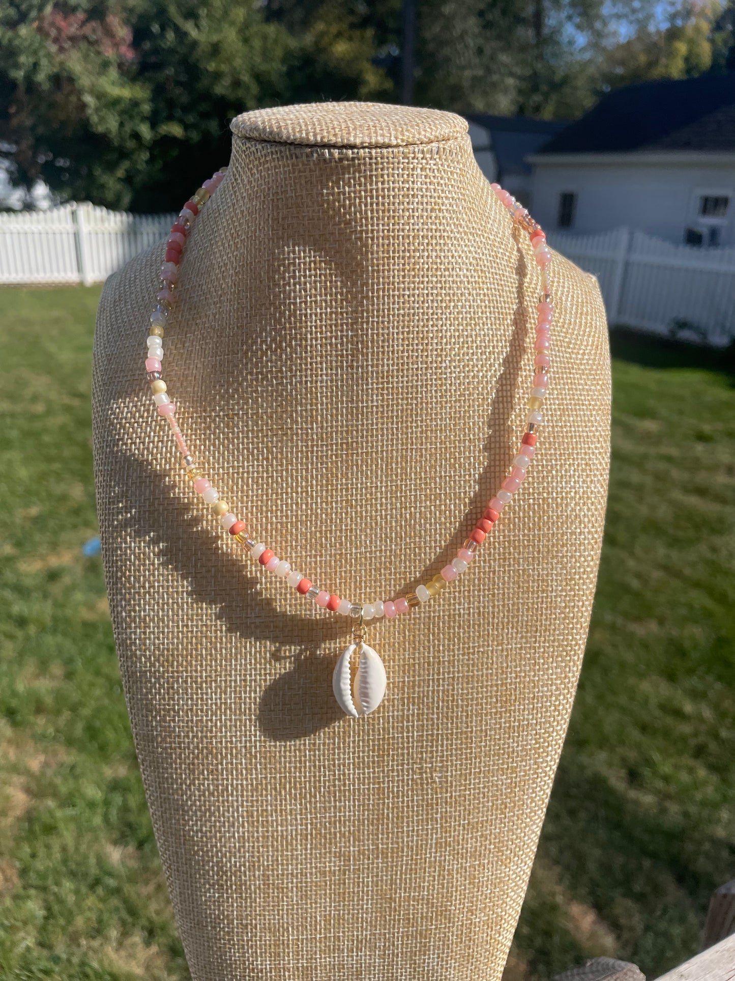 Autumn Beaded Necklace