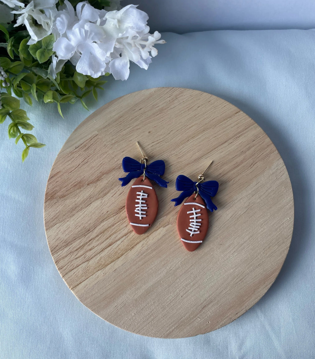 Football and Bow Dangles