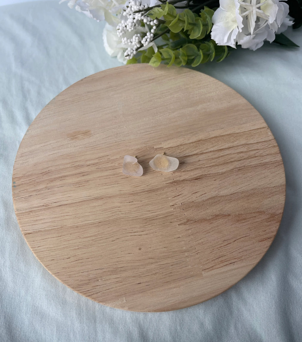 Sea Glass Studs