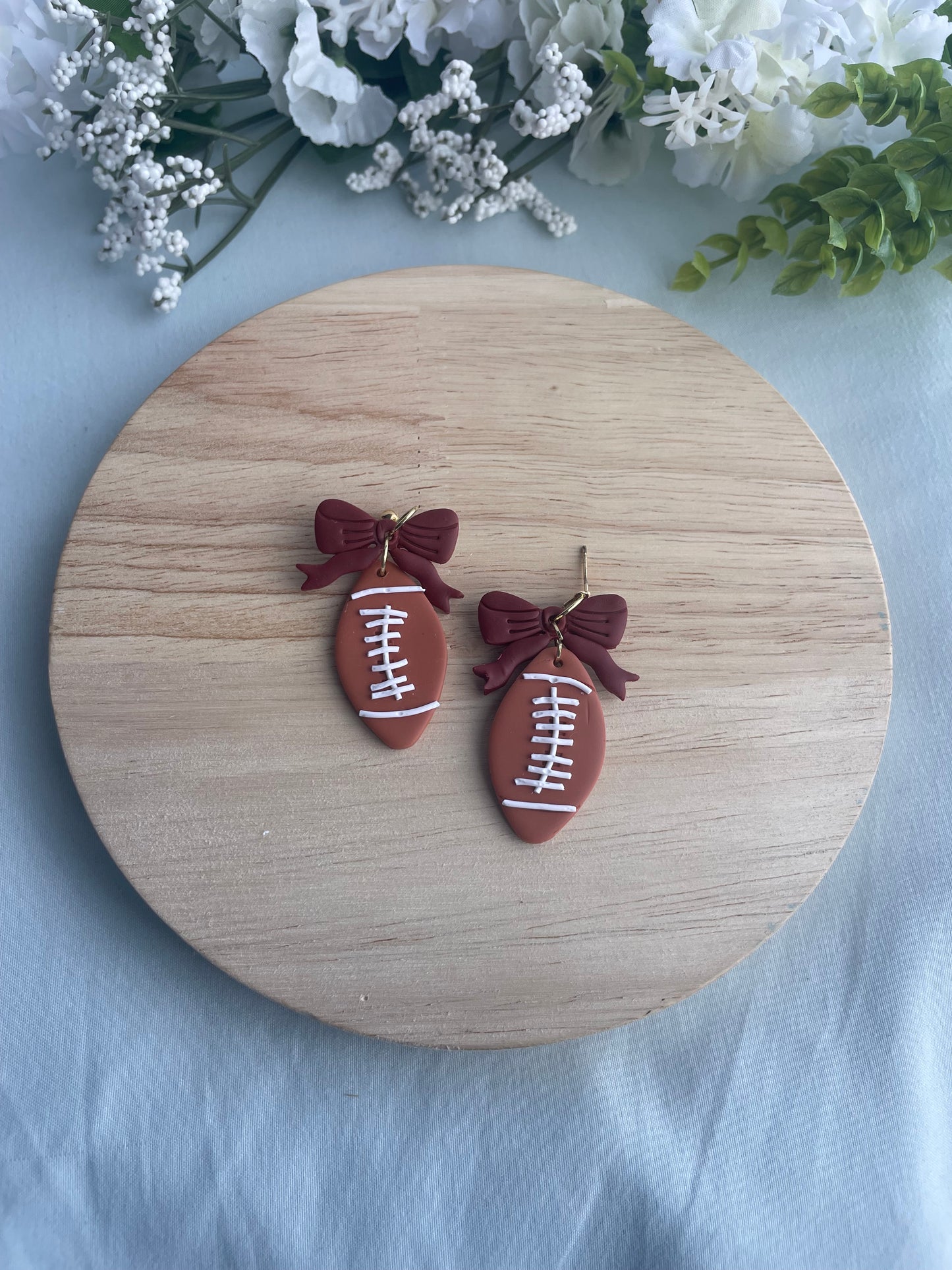 Football and Bow Dangles
