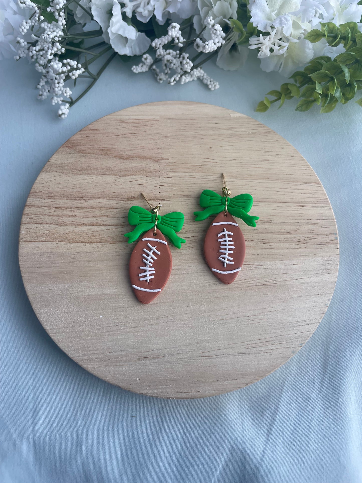 Football and Bow Dangles