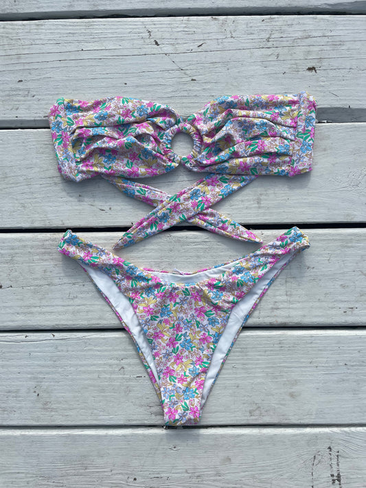 Blooming Iris Bikini Set
