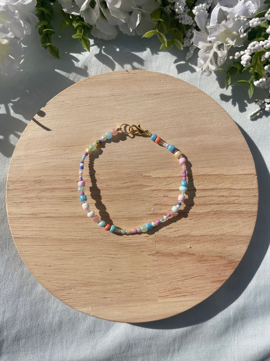 Mermaid Waves Beaded Bracelet
