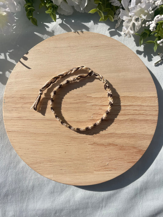 Mocha Latte Knot Bracelet