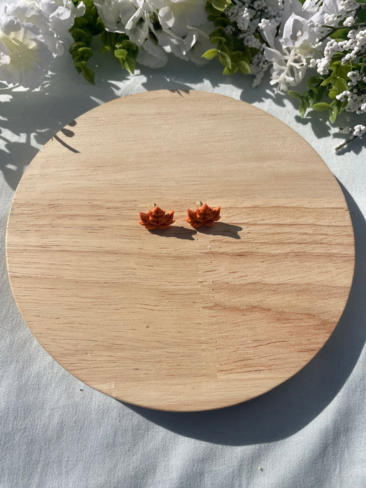 Fall Leaf Studs