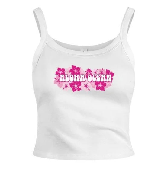 Aloha Ocean Tank: Pink