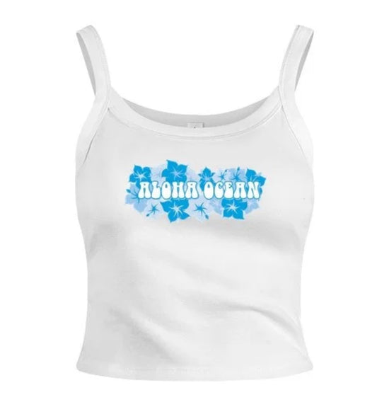 Aloha Ocean Tank: Blue