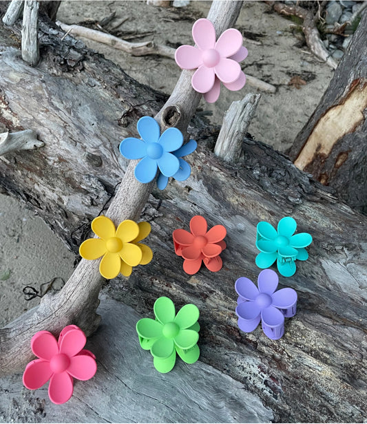 Flower Hair Clips