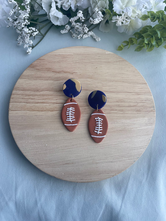 Team Spirit Football Dangles