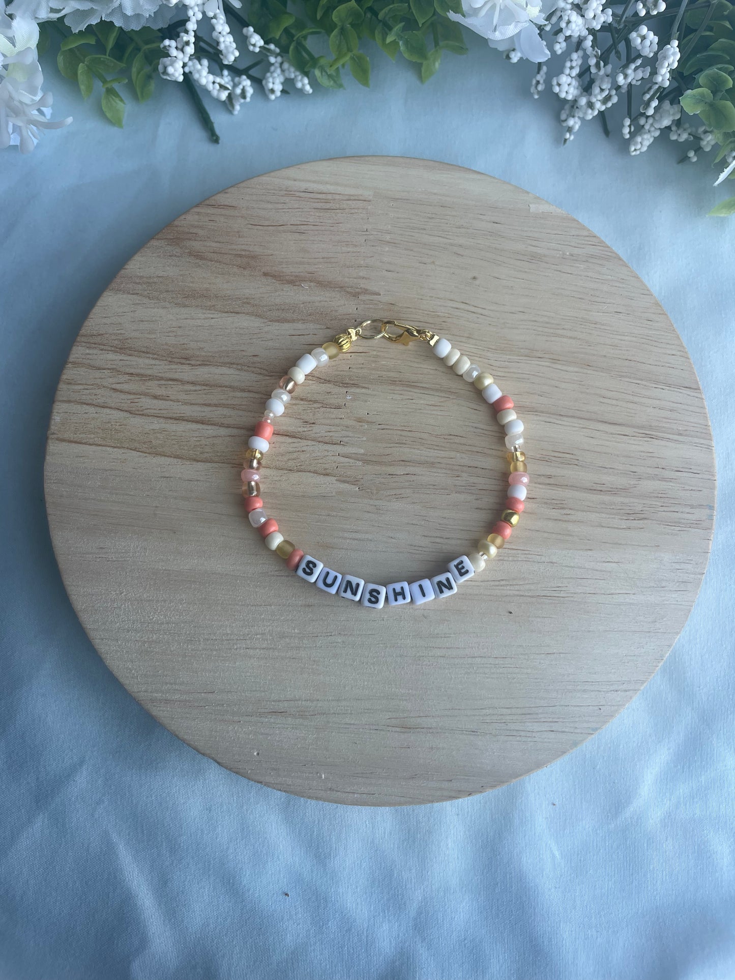 Sunshine Beaded Bracelet