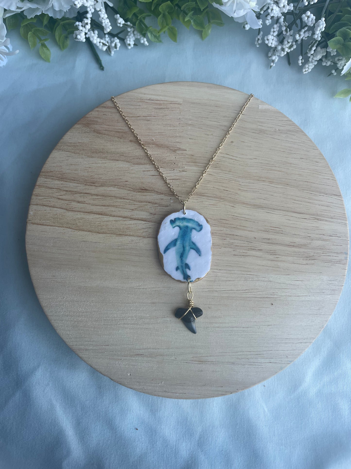Hammerhead Drop Necklace