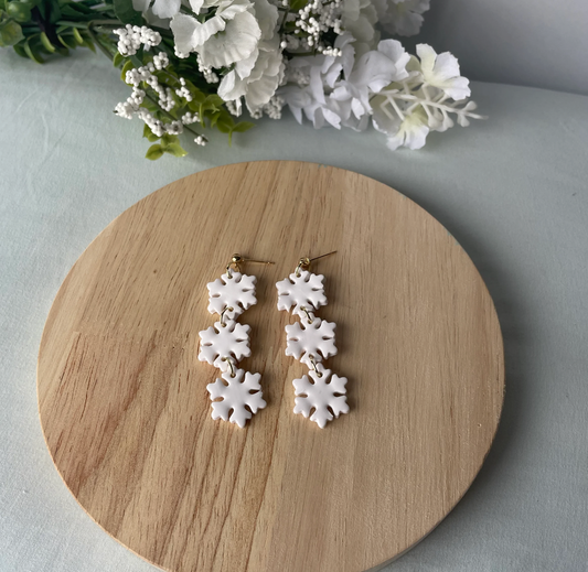Falling Snowflake Dangles