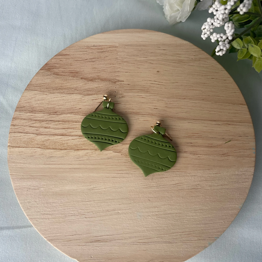 Forest Green Ornament Dangles